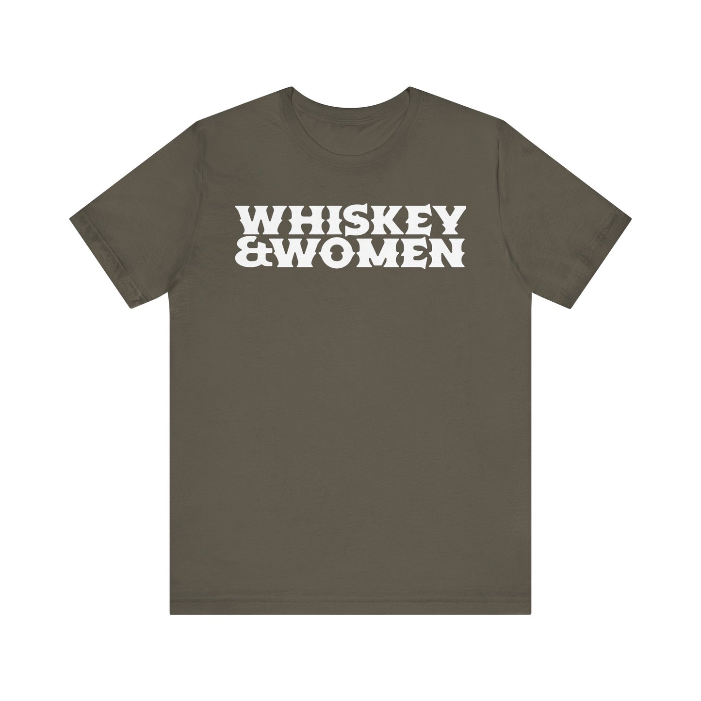 Whiskey & Women Short Sleeve Tee