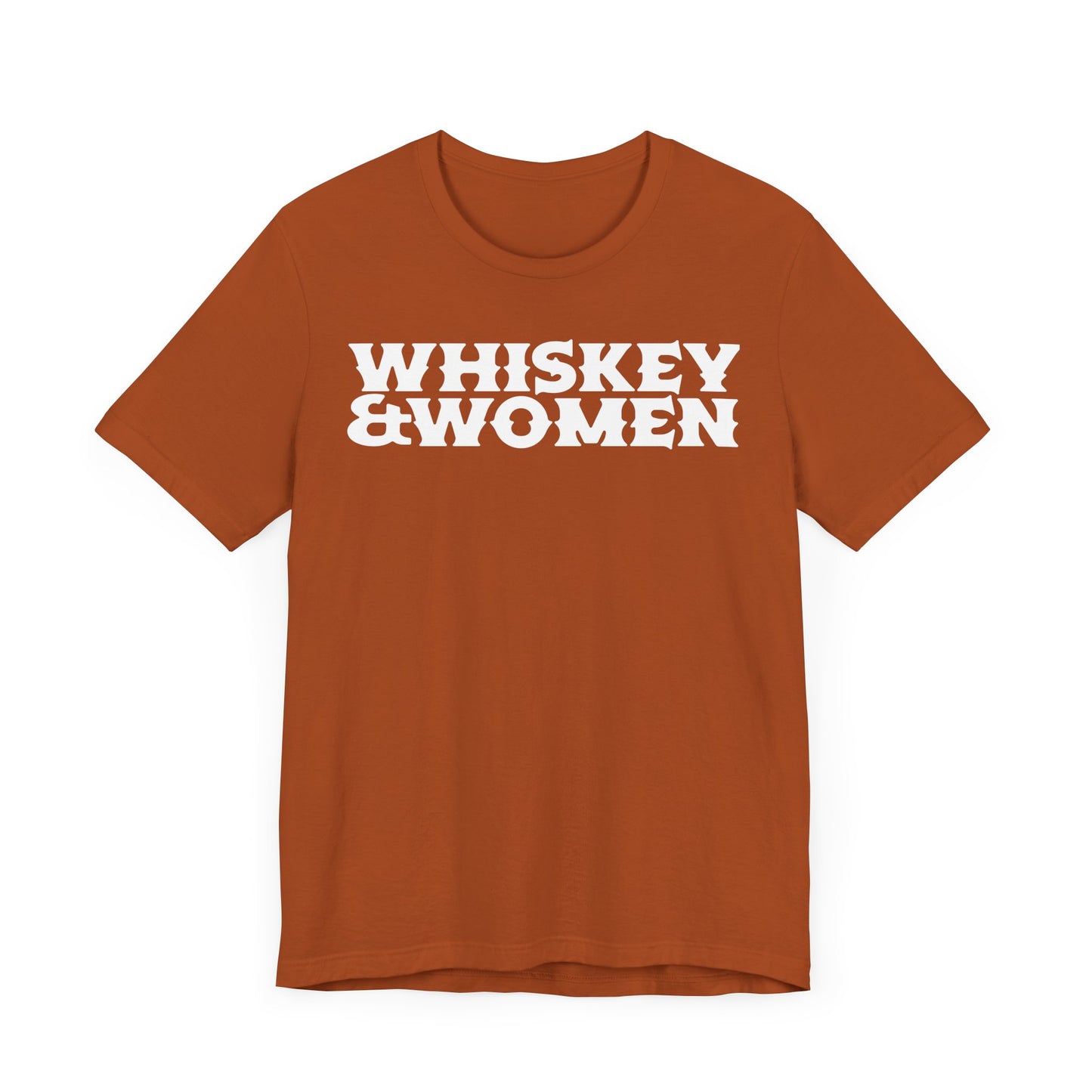 Whiskey & Women Short Sleeve Tee